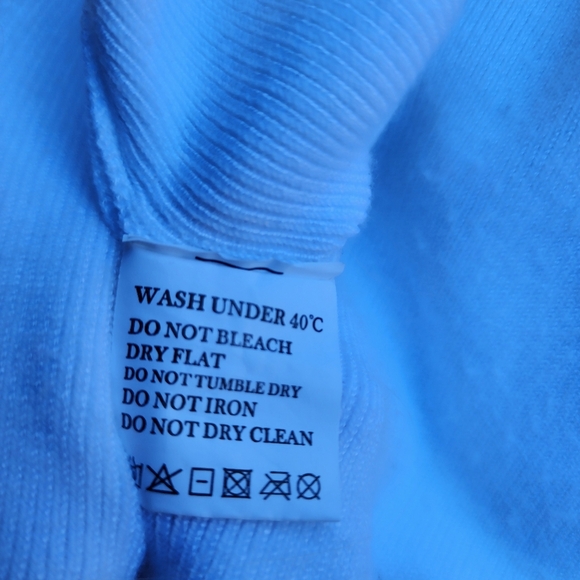 Women’s Knit Sweater Dress White Viscose V-neck Winter Bat Long Sleeve Ribbed M - Picture 14 of 14